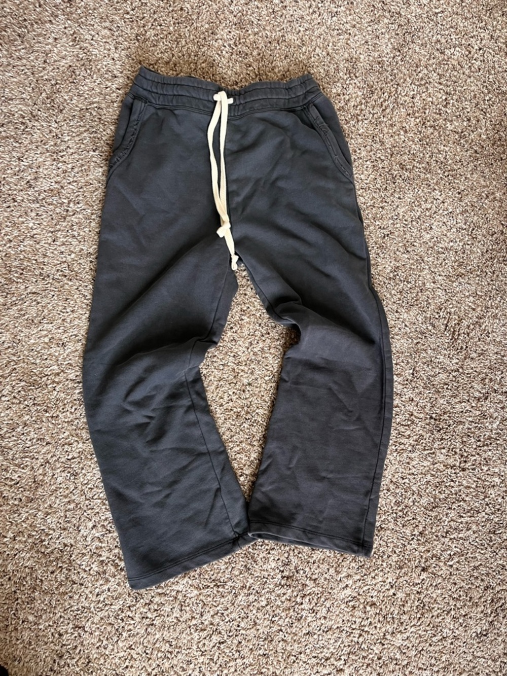 Grey Drawstring Sweatpants